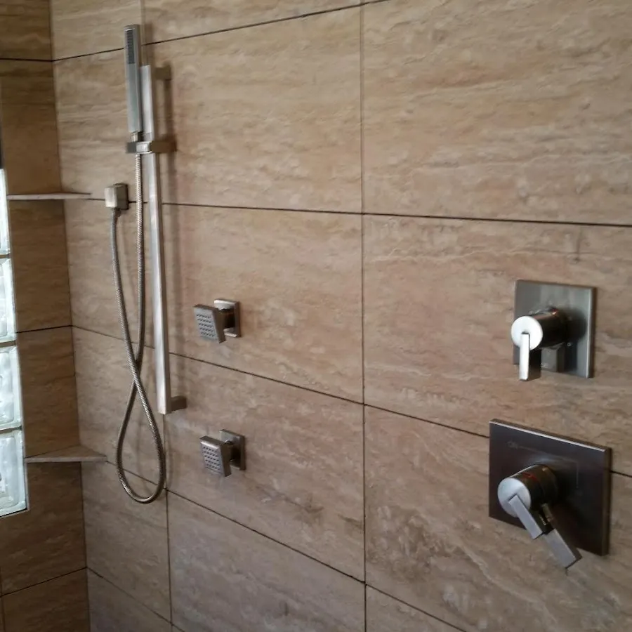 Shower fixture installation for Water Heater Replacement in Homestead Meadows North